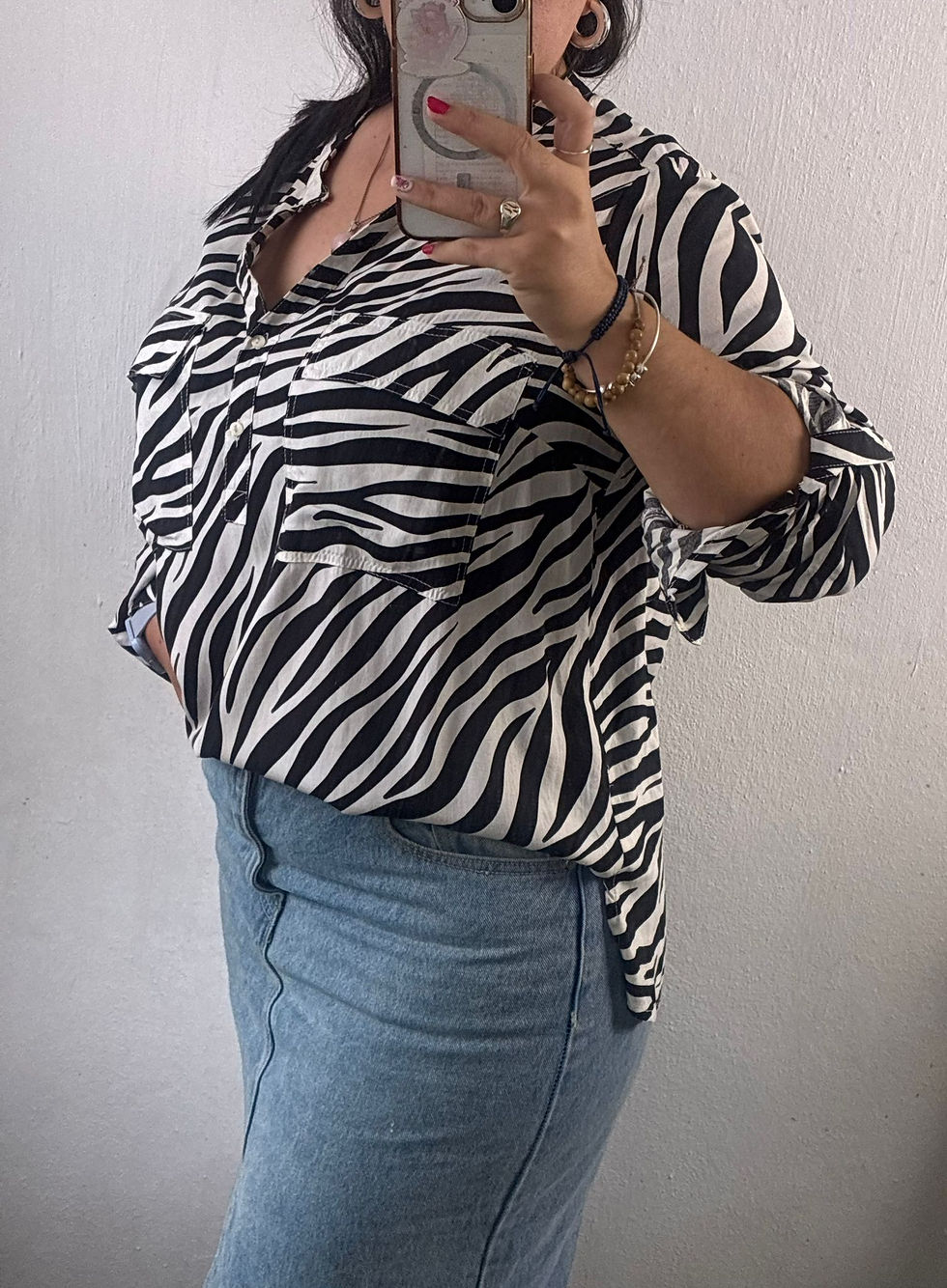 Miniatura: Blusa Estilo Camisa INDIAN L