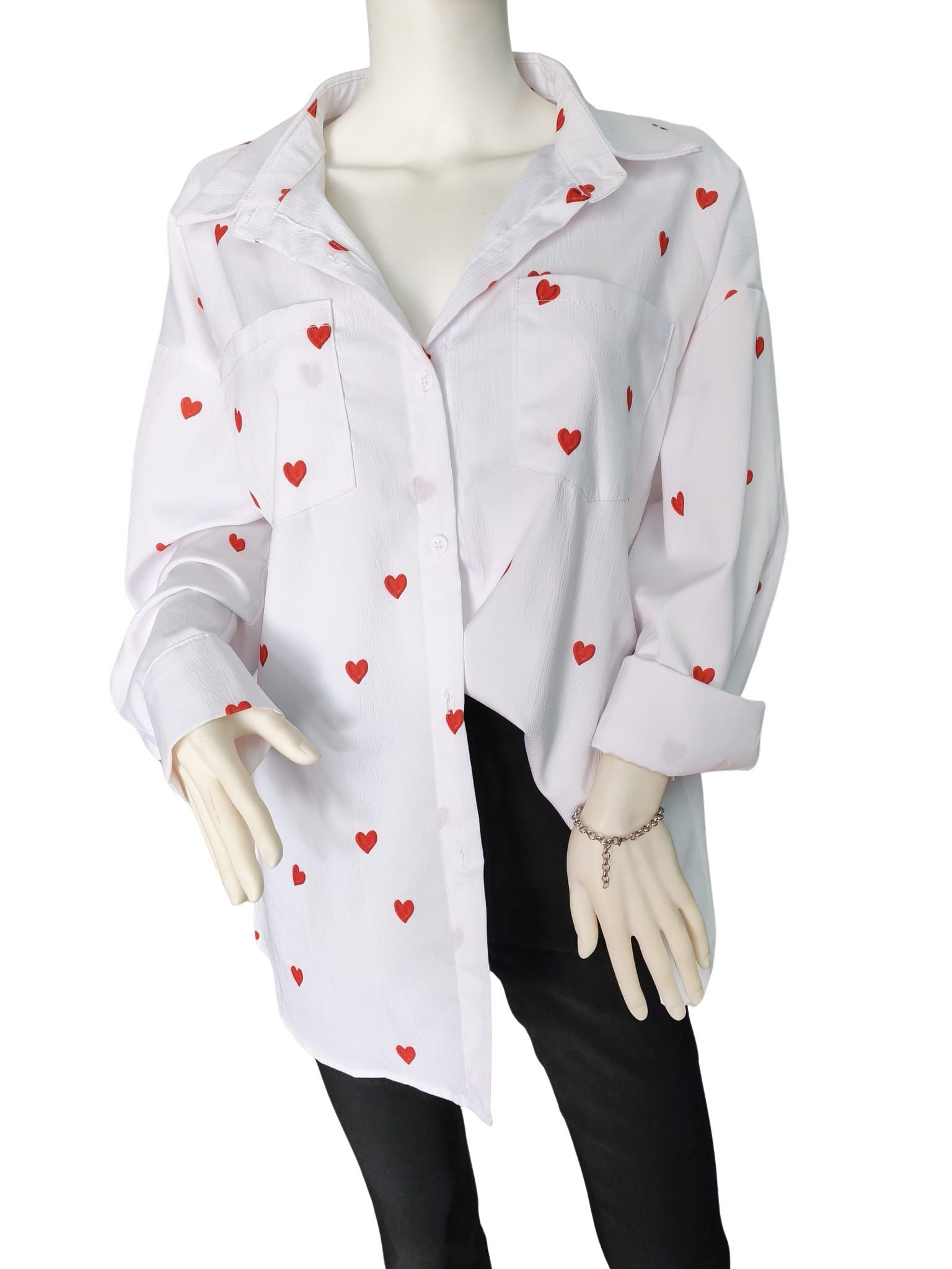 Camisa Corazones L/XL