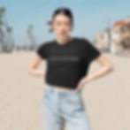 Thumbnail: MWW Women's Flowy Cropped Tee