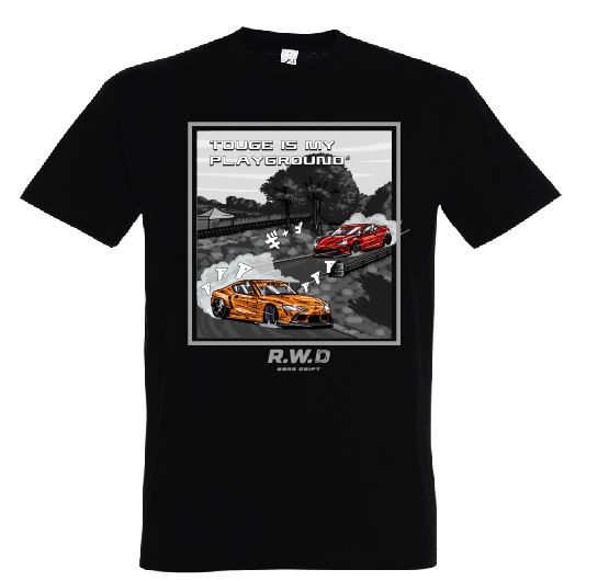T-shirt MIXTE RWD TOUGE IS MY PLA