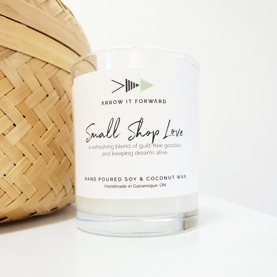 Small Shop Love 4 oz Soy Candle Tumbler