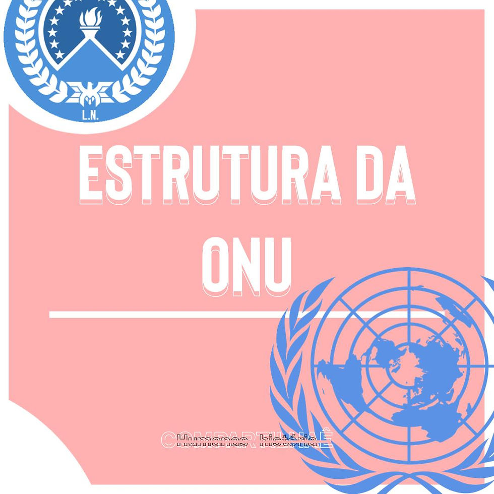 A estrutura da ONU