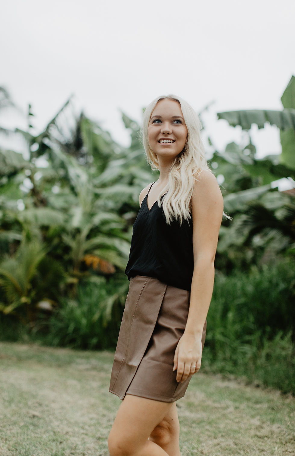 Thumbnail: Flirt On Mocha Skirt