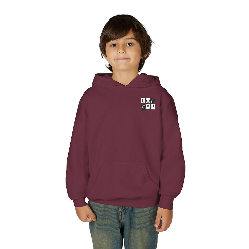 Thumbnail: Youth Heavy Blend Hoodie