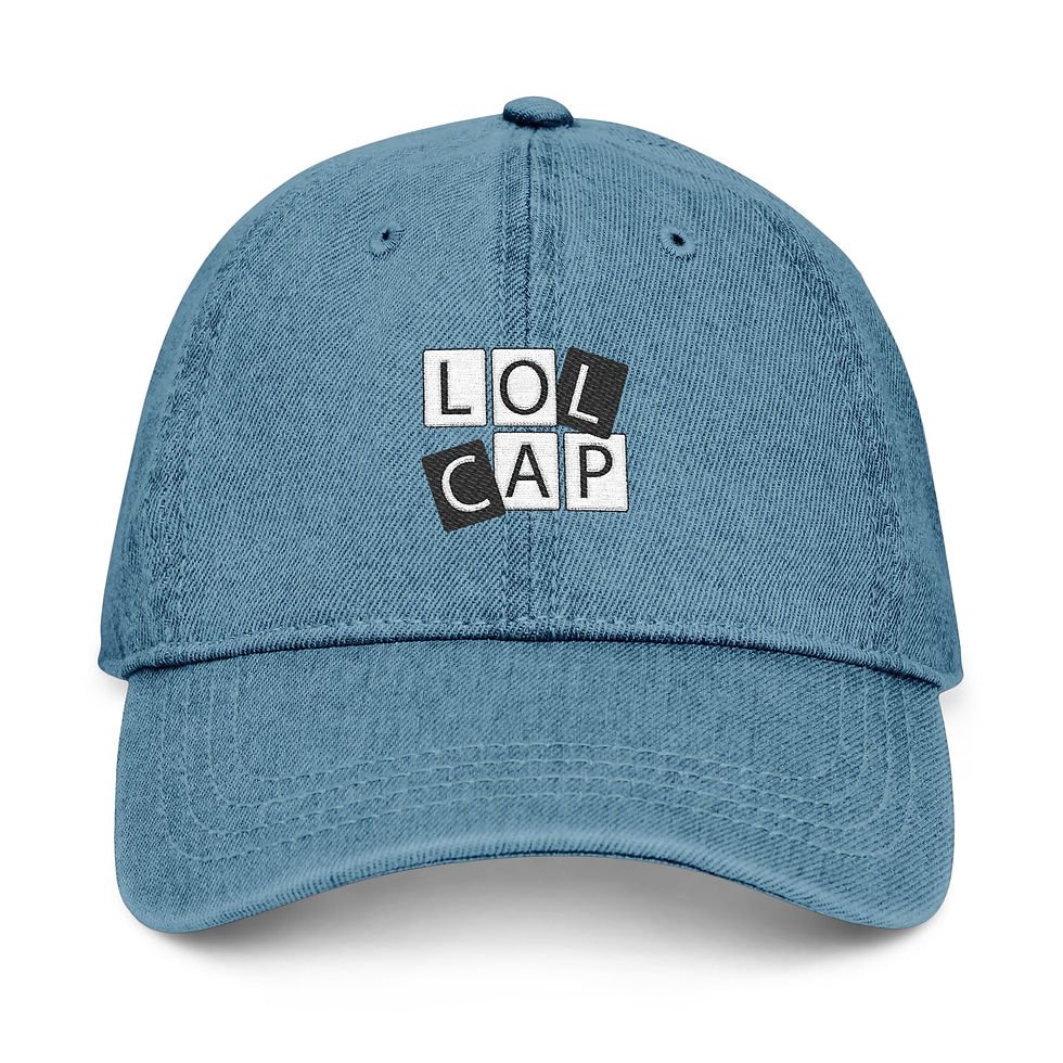 Thumbnail: Denim Hat (Embroidery)
