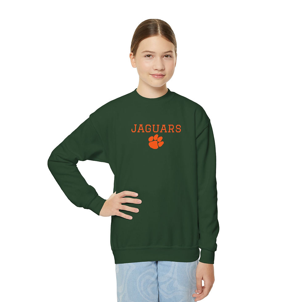 Thumbnail: Youth Jaguars Crewneck Sweatshirt
