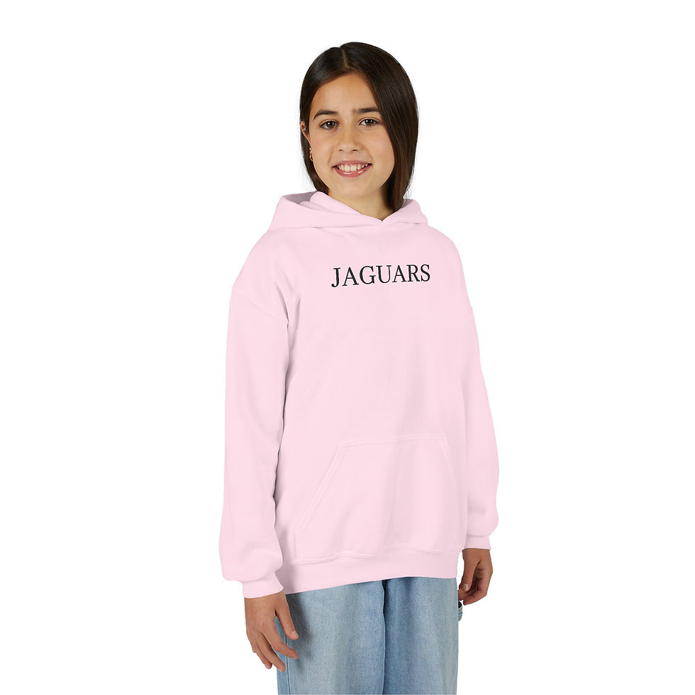 Thumbnail: Youth Jaguars Heavy Blend Hoodie (white or black logo)