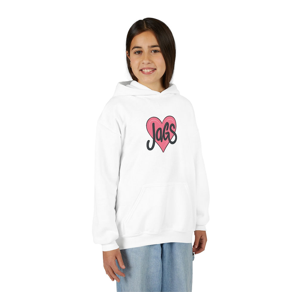 Thumbnail: Youth Jags (in heart) Heavy Blend Hoodie