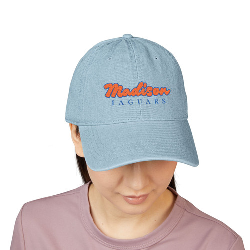 Madison Jaguars Denim Hat (Embroidery) | LOL CAP