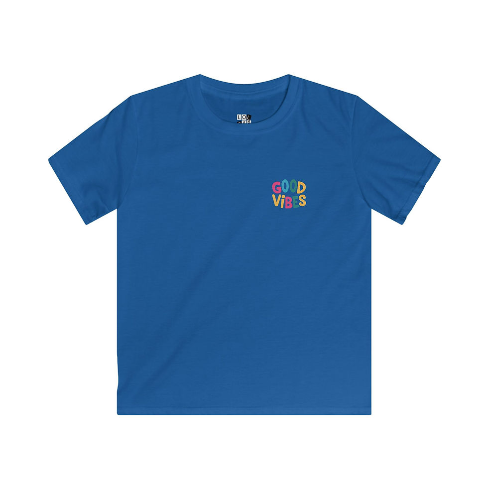 Thumbnail: Youth Good Vibes Soft-Style Shirt