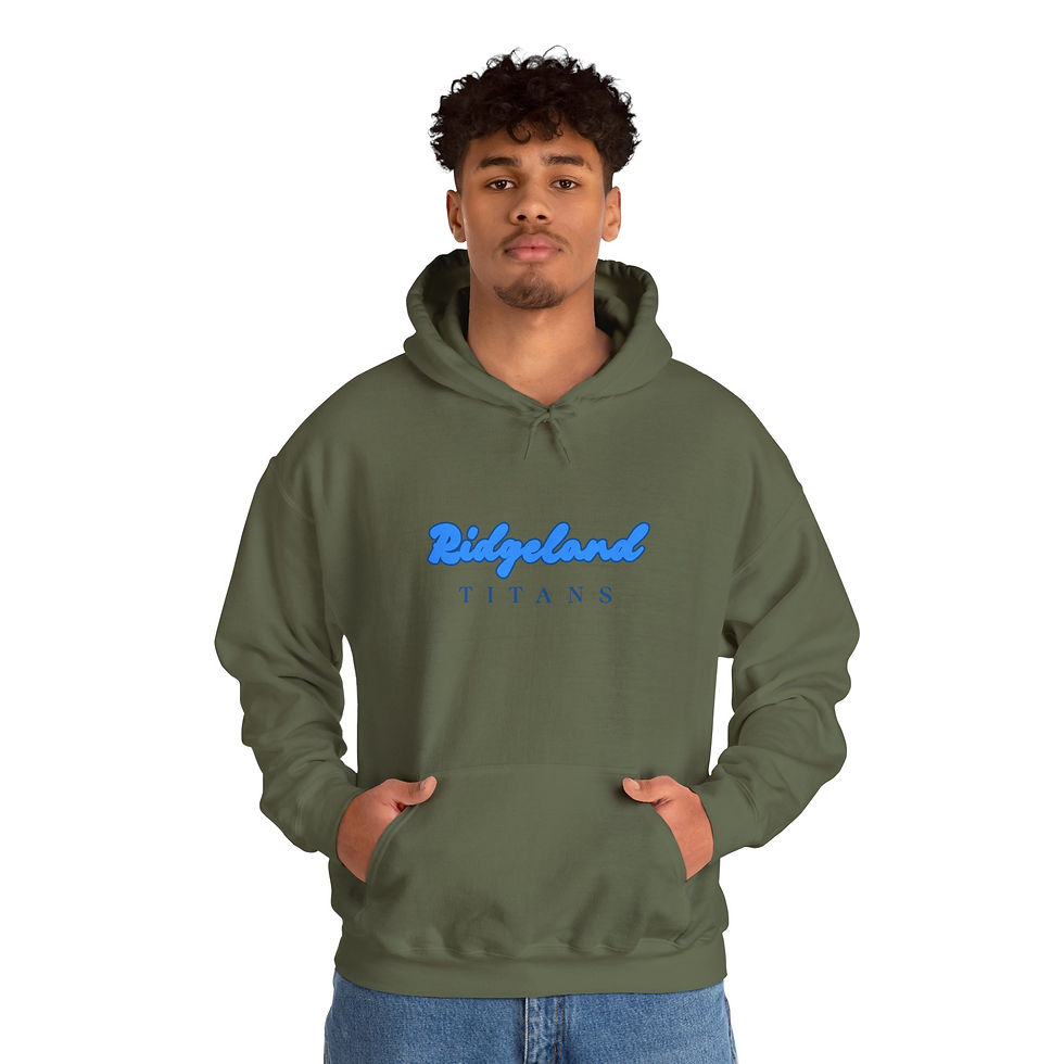 Thumbnail: Unisex Ridgeland Titans Heavy Blend Hoodie