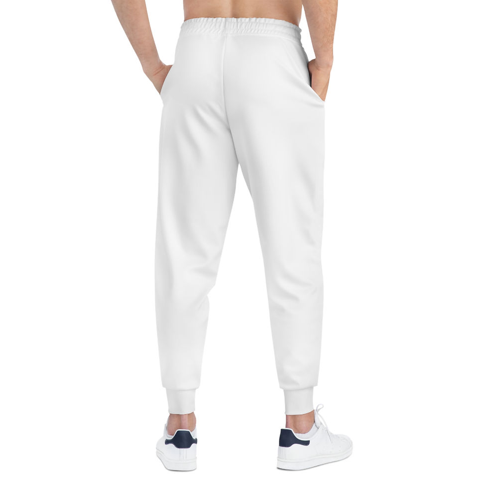 Thumbnail: White Athletic Joggers