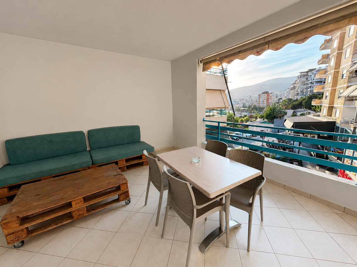 balcony sea view saranda albania rental apartments beach holiday 