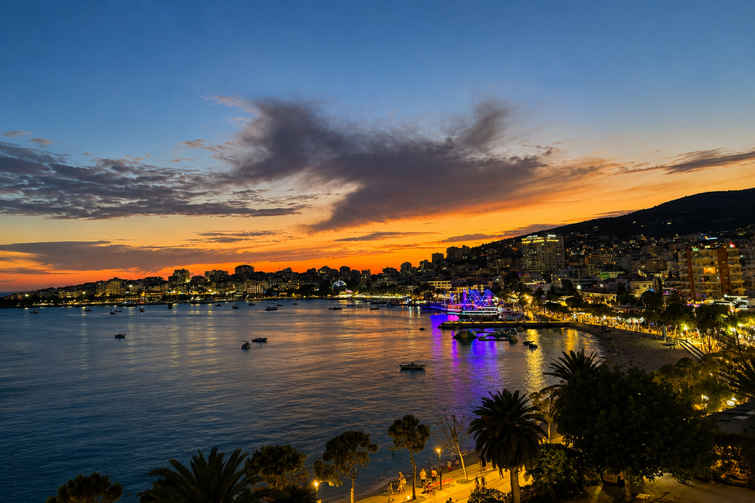 balcony sea view saranda albania rental apartments beach holiday
