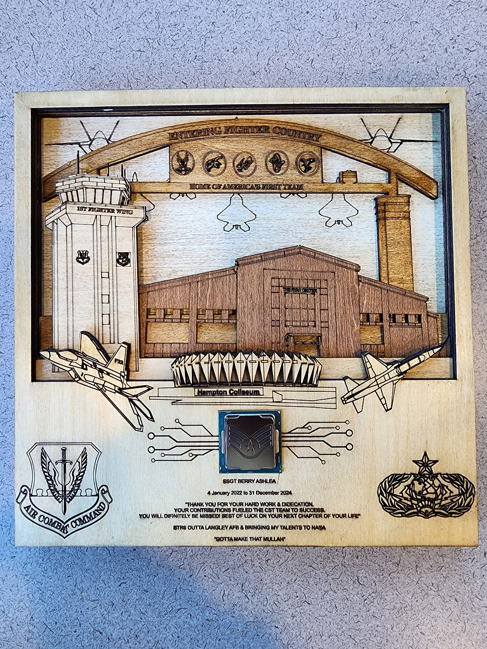 Thumbnail: Personalized Going Away Wooden Plaque