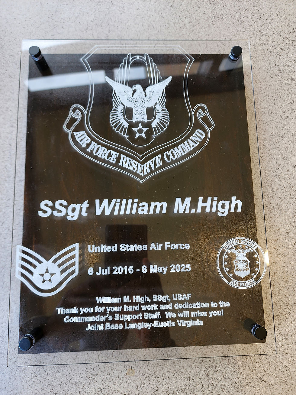 Thumbnail: Wooden Acrylic Plaque for any occasion