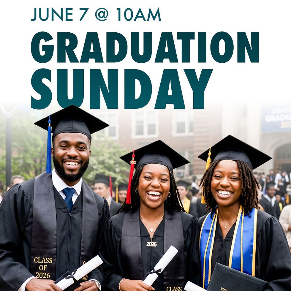Graduation Sunday