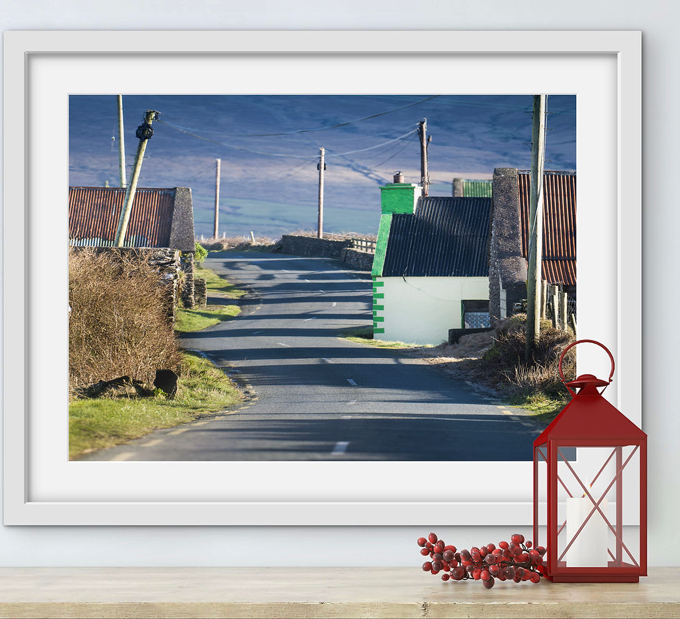 Thumbnail: Road to Mt Brandon, Dingle, Ireland.
