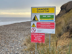Thorpeness erosion