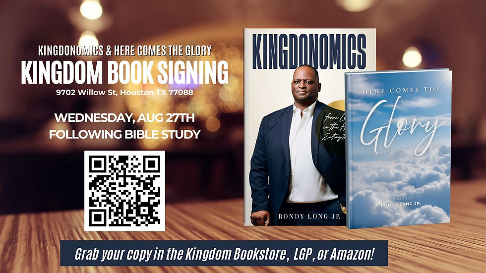 Kingdom Book Signing