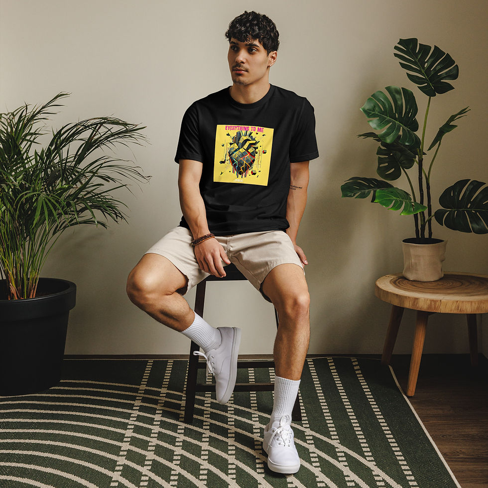 Thumbnail: "Everything To Me" Lovbeat Tachy Collection Unisex staple eco t-shirt