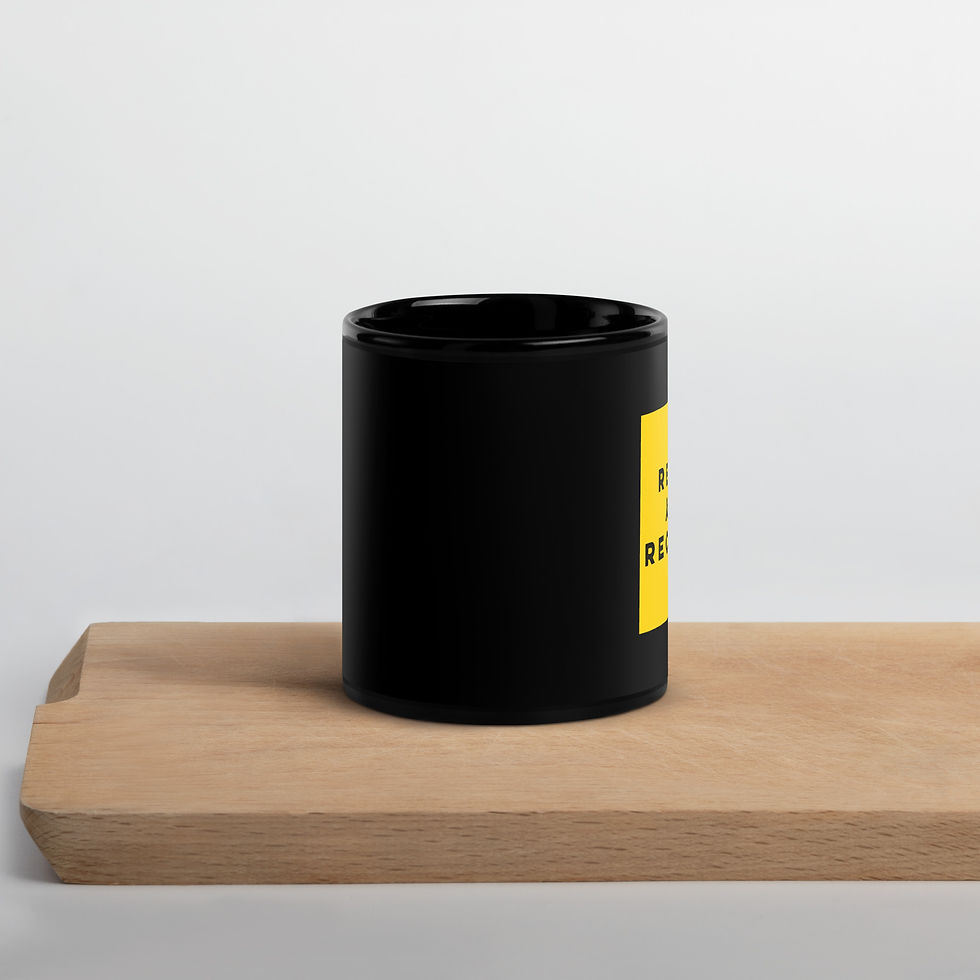 Thumbnail: Black Glossy Mug