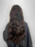 After installing the wefts