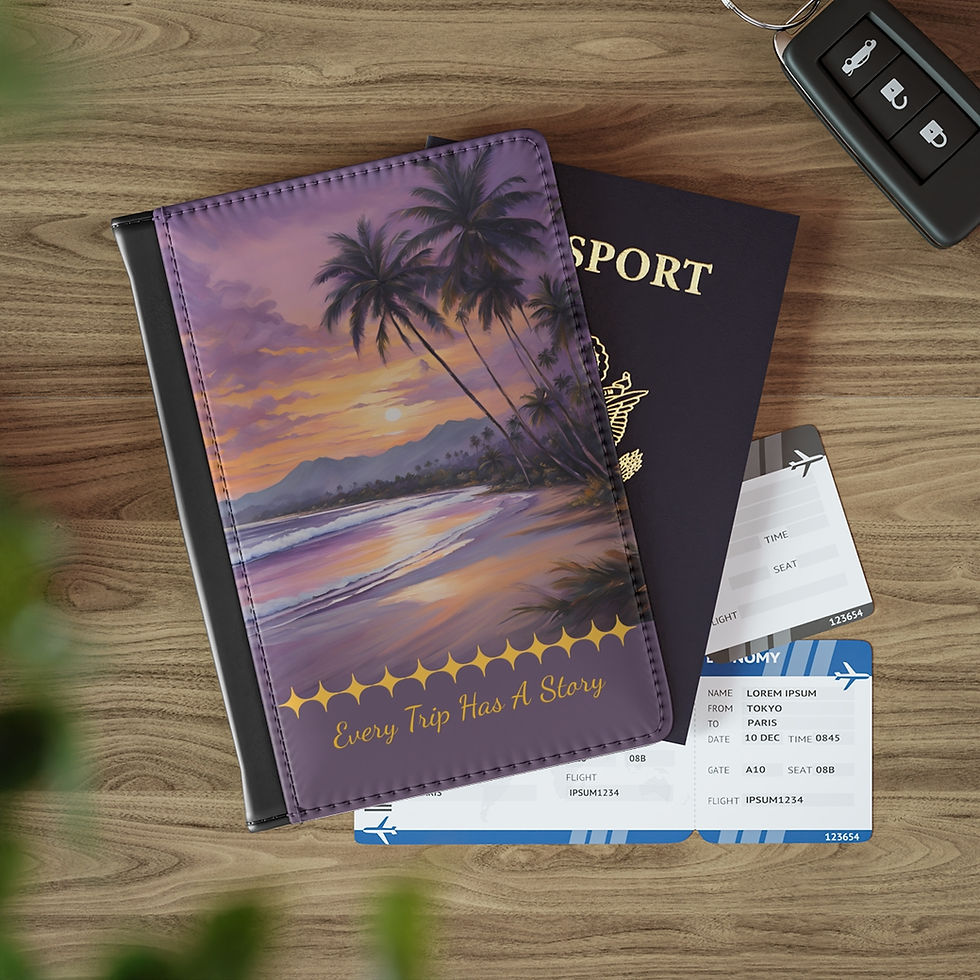 Thumbnail: Bali Sunset Passport Cover