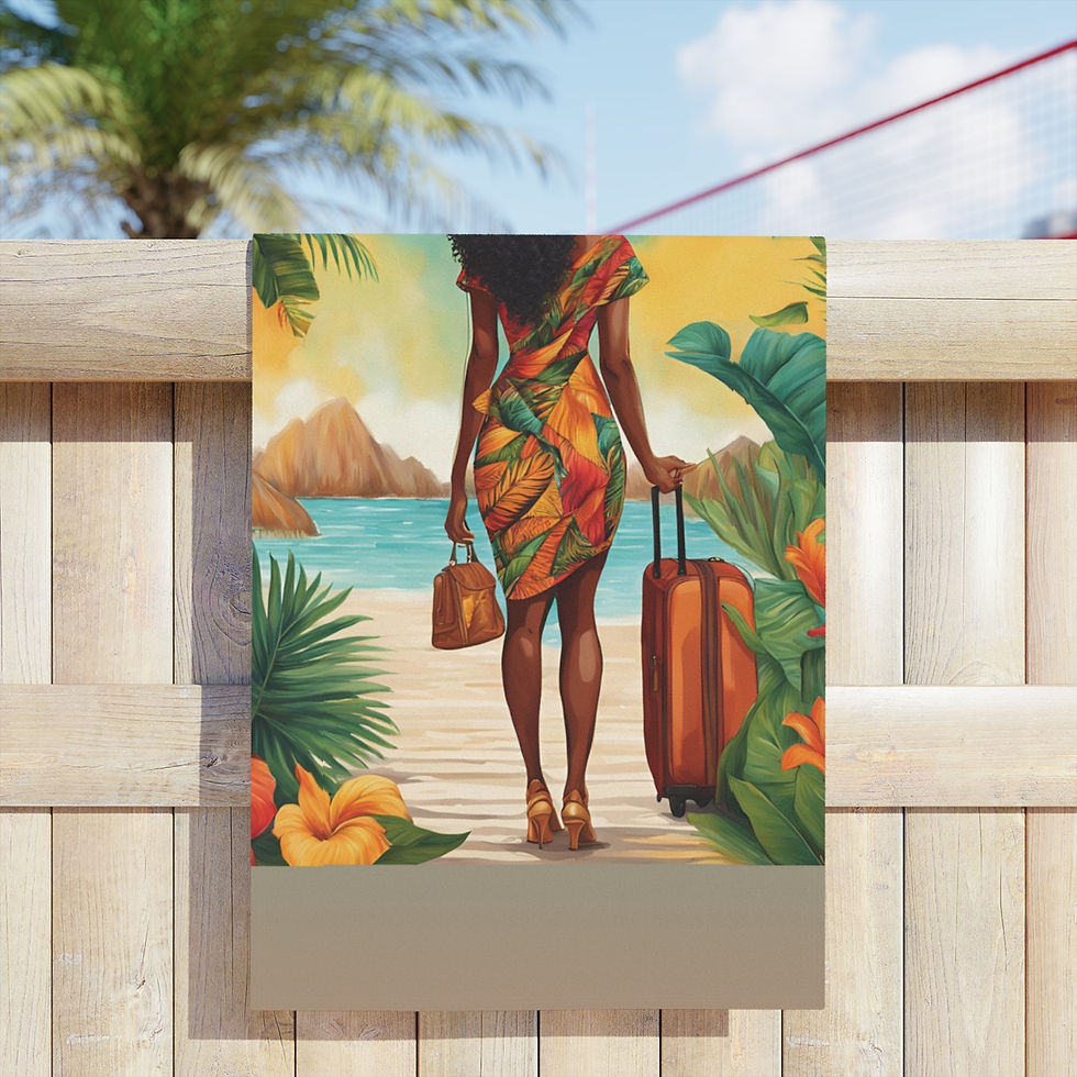 Thumbnail: Travel Is My Therapy: Versatile Beach Towel – Embrace Adventure in Comfort