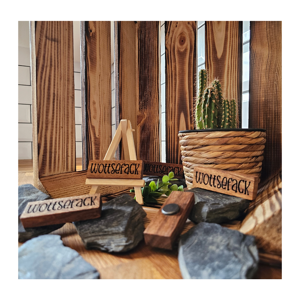 Miniaturbild: Holzmagnete - Upcycling - Geschenkidee - Unikat - Handgemacht