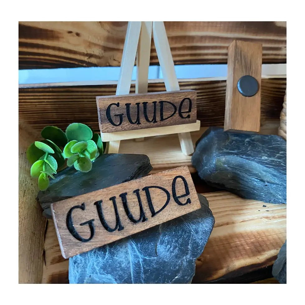 Miniaturbild: Holzmagnete - Upcycling - Geschenkidee - Unikat - Handgemacht