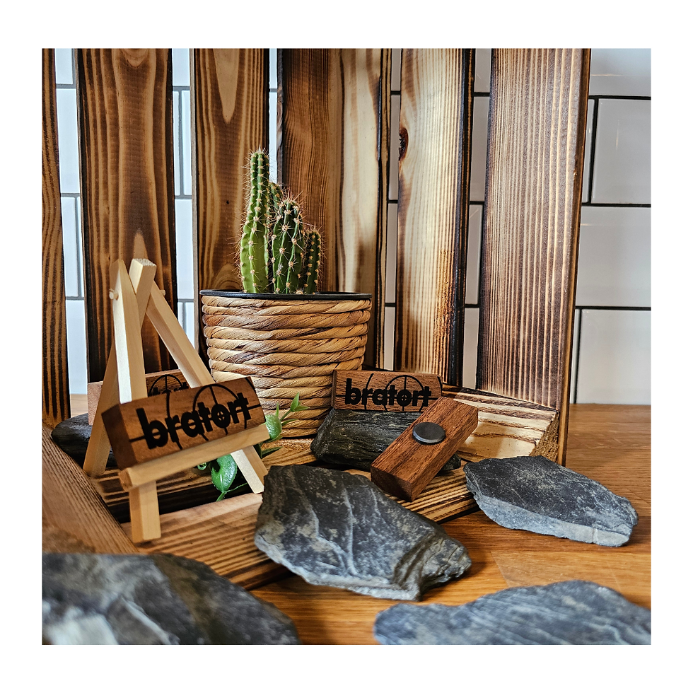 Miniaturbild: Holzmagnete - Upcycling - Geschenkidee - Unikat - Handgemacht
