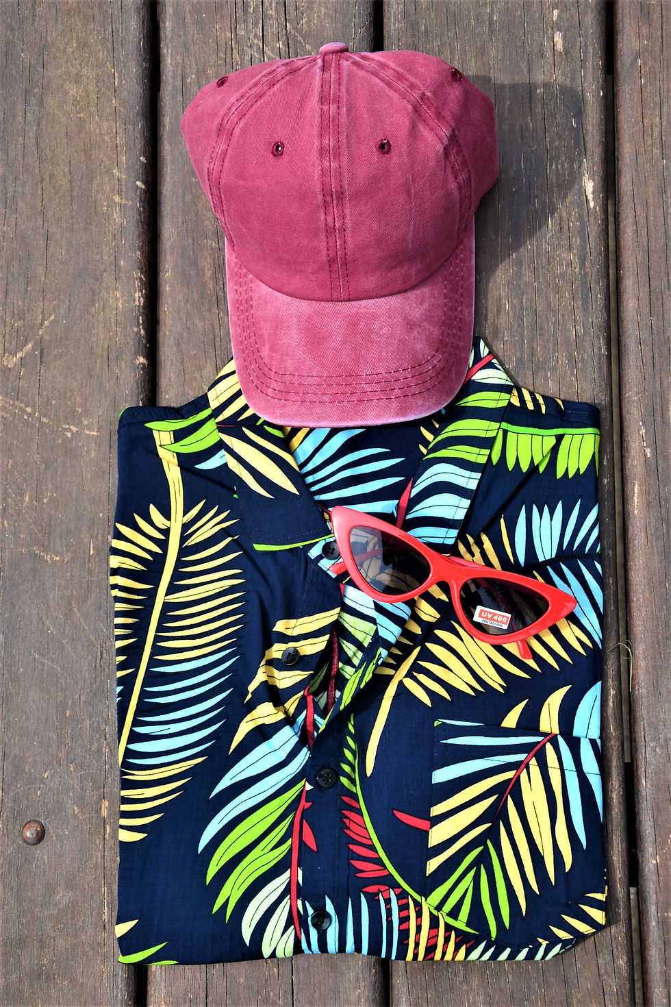 Miniatura: Paquetes de Verano Camisa +Lente +Gorra