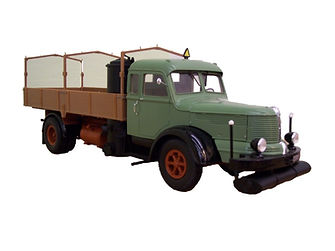 Krupp Titan Pritschen_LkW - Holzgas