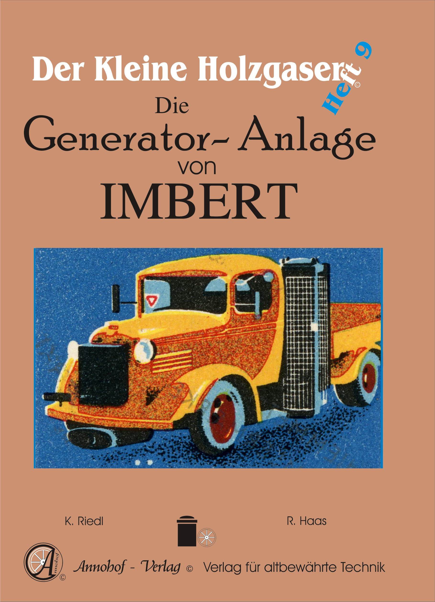 Die Imbert Holzgas Pyrolyse-Generator-Anlage Technische Grundlagen - Cover