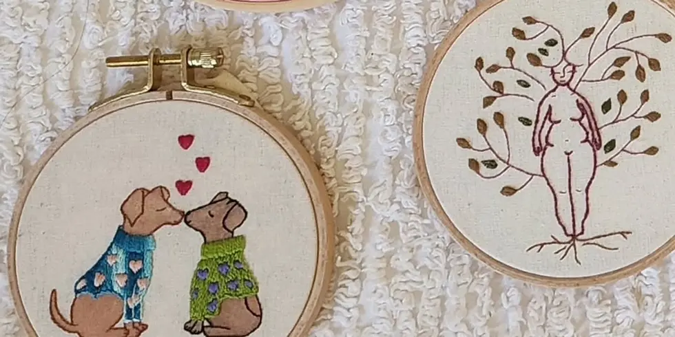 Embroidery Workshop with Gadasi Embroidery