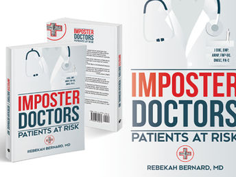 Get my new book: 'IMPOSTER DOCTORS'