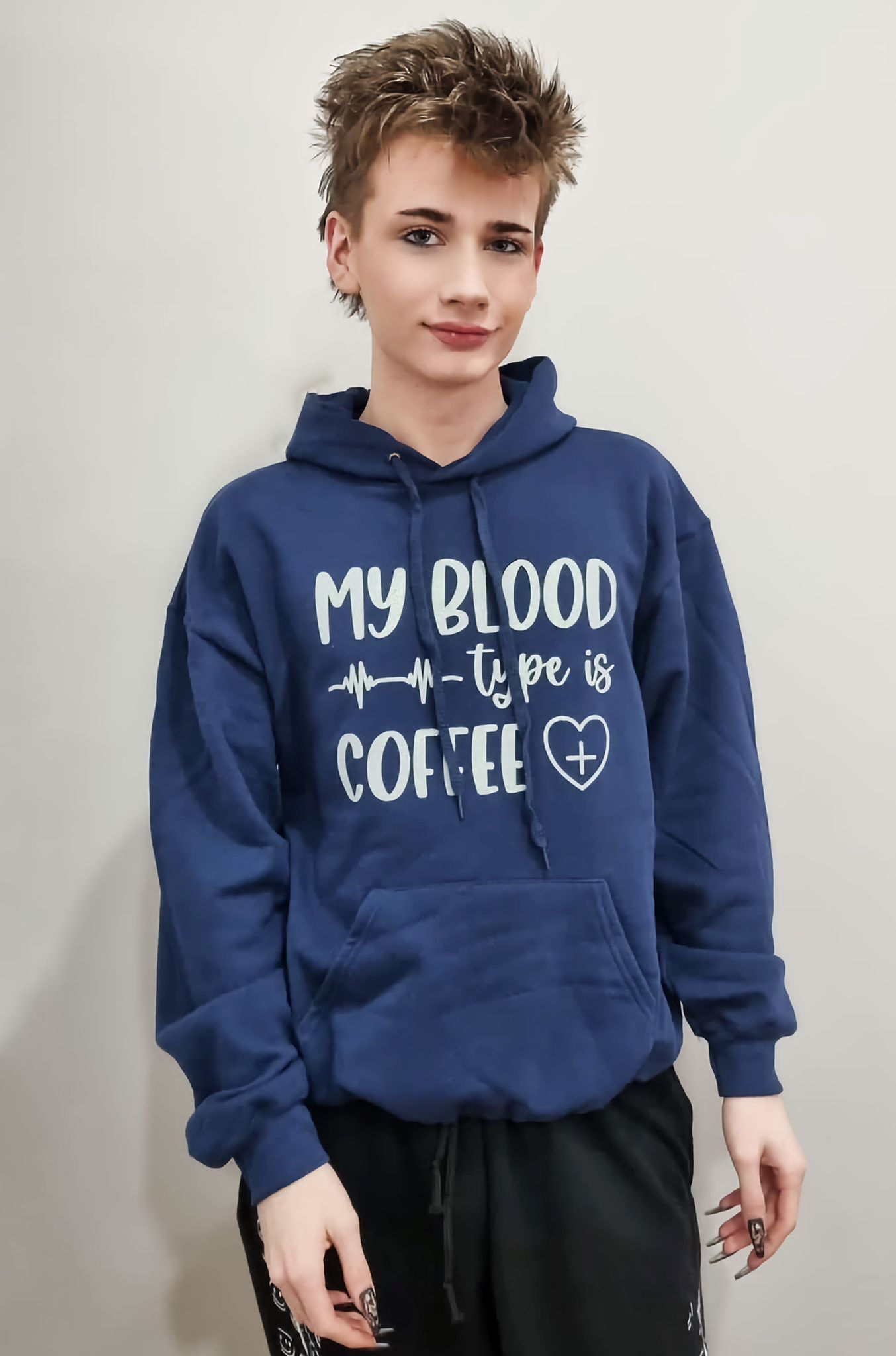 My Blood Type is Coffee - Hoodie