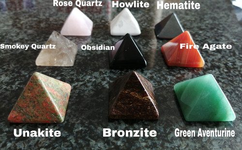 Mini Crystal Pyramids | Moonstone Gifts