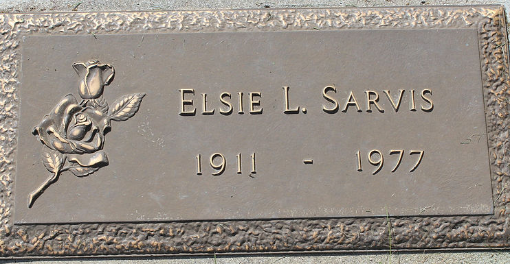 Sarvis, Elsie Laura