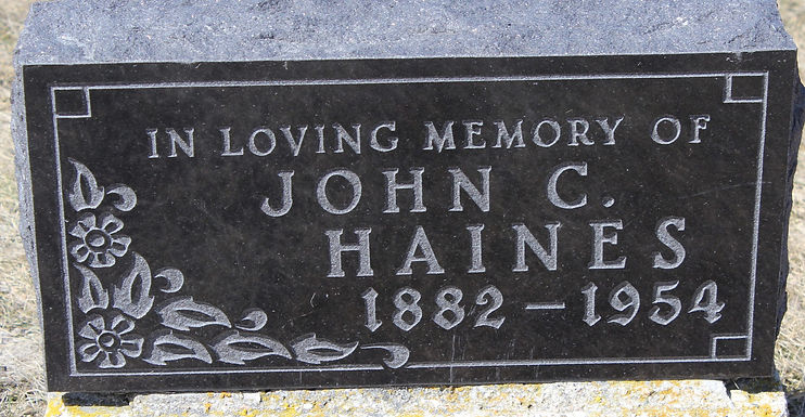 Haines, John C.