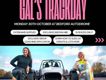 Caitlin Wood: Gal's Track Day