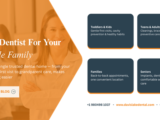 One Dentist for Your Whole Family — Why It Matters More Than You Think