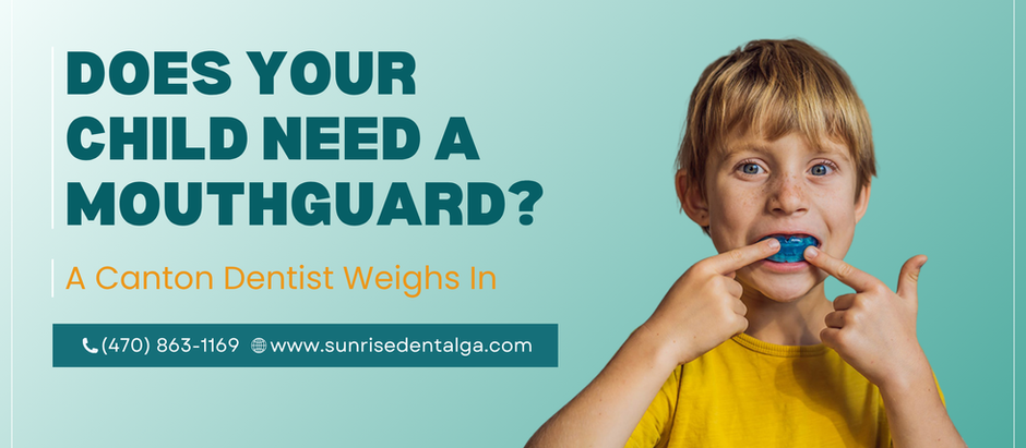 Spring Sports Season: Does Your Child Need a Mouthguard? A Canton Dentist Weighs In