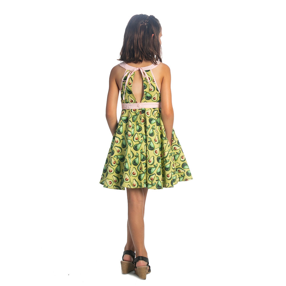 Thumbnail: Avocado Halter Dress