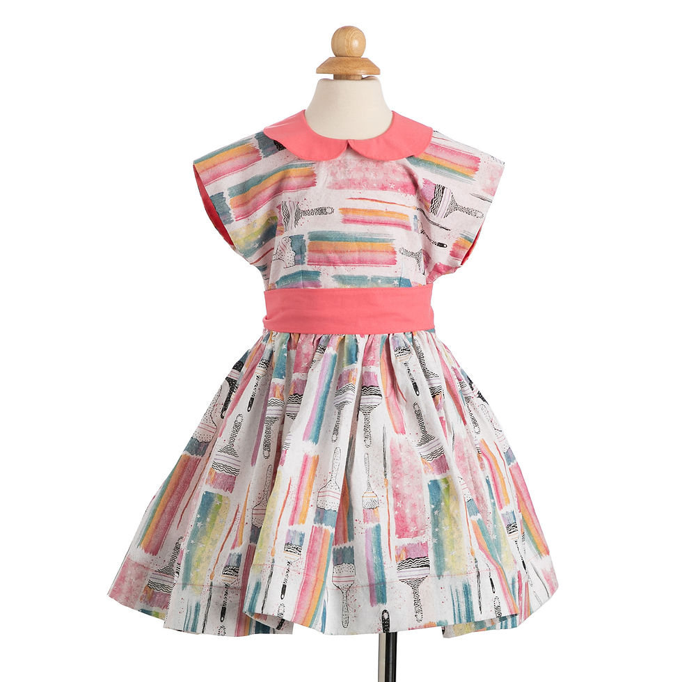 Thumbnail: Art Class Paintbrush Dress