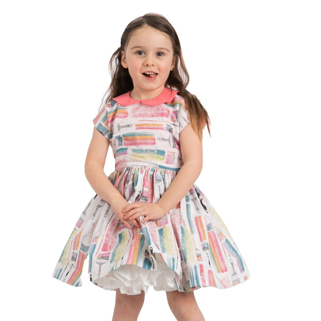 Art Class Paintbrush Dress