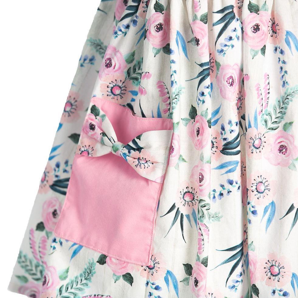 Thumbnail: Floral on Wood Dress