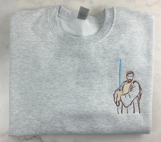 Thumbnail: Obi Wan Inspired Sweatshirt, Hoodie, Quarter Zip, T-shirt