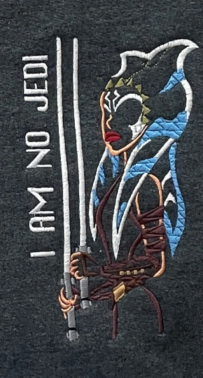 Thumbnail: "I am no Jedi" Ahsoka - Sweatshirt, T-shirt, Quarter Zip, Hoodie